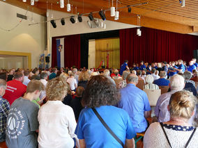 Ökumenischer Gottesdienst zum Feuerwehrverbandstag in Naumburg (Foto: Karl-Franz Thiede)